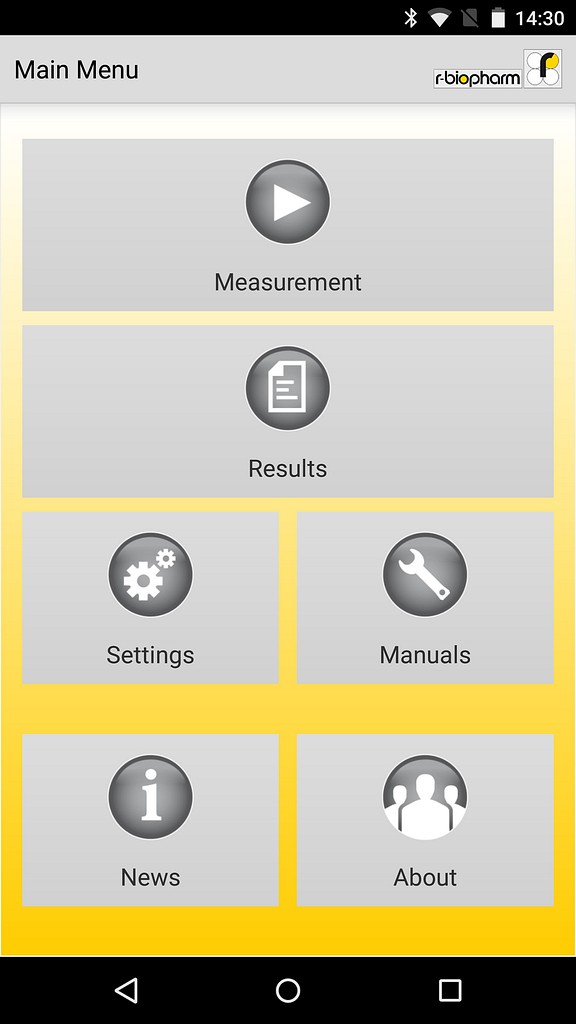 RIDA SMART APP sovellus