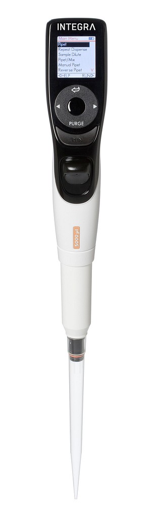 VIAFLO elektroninen pipetti 1-kanava 100 - 5000 µl