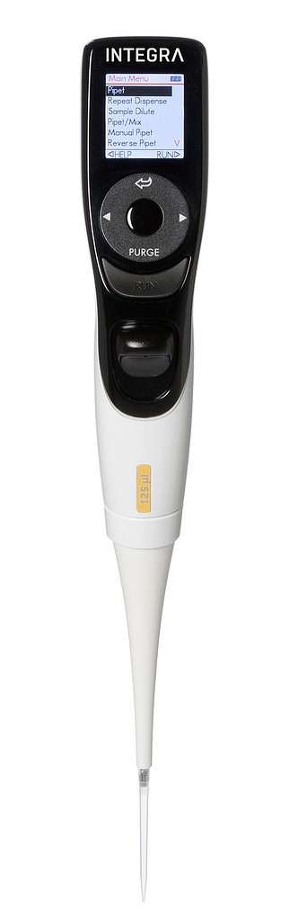 VIAFLO elektroninen pipetti 1-kanava 5 - 125 µl