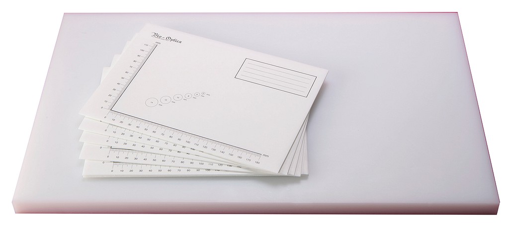 Dissekointimittalevy 15 x 21cm millimetriasteikolla 20 kpl