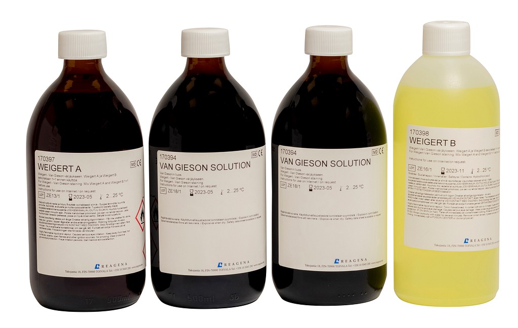 Weigert-Van Gieson -värjäyskitti 4 x 500 ml