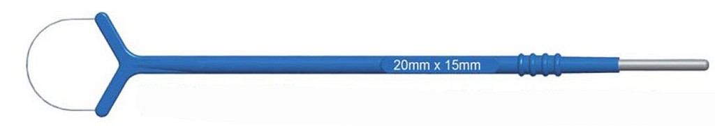 Medstar monopolaari slingaelektrodi 20 x 15 mm, 13 cm