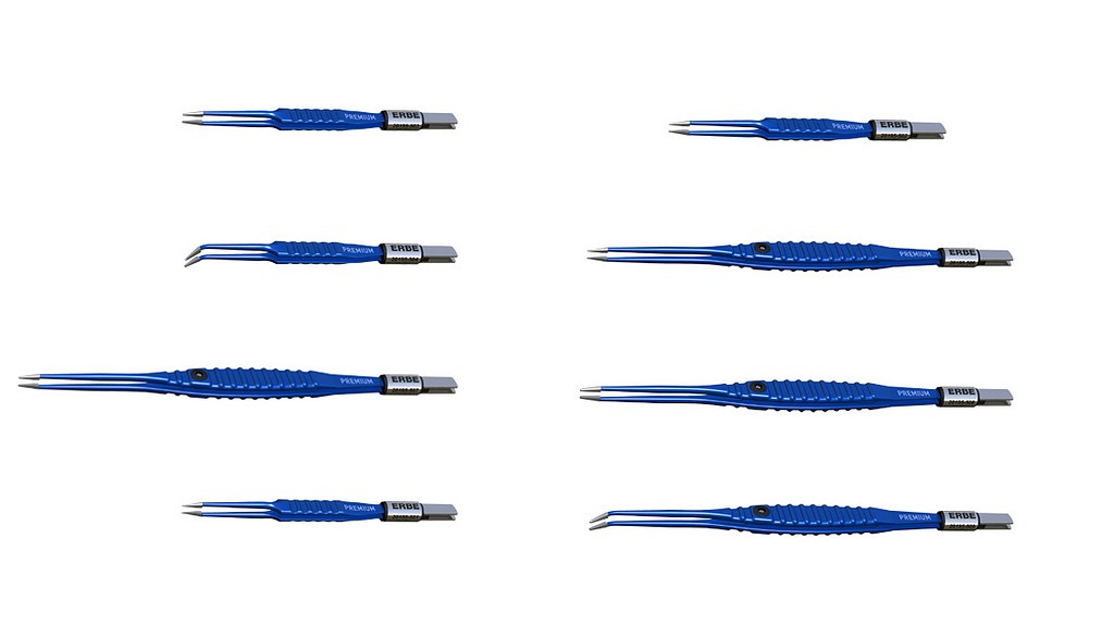 Bipolaariatula ERBE Premium 185 mm kärki 1 mm taiv.