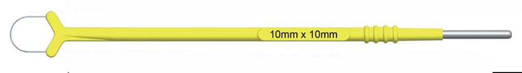 Medstar monopolaari slingaelektrodi 10 x 10 mm, 13 cm