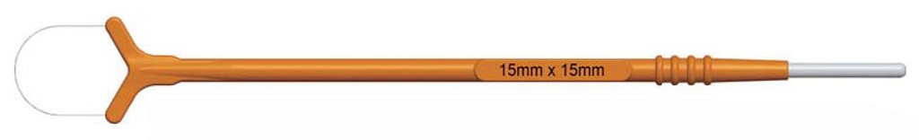 Medstar monopolaari slingaelektrodi 15 x 15 mm, 13 cm
