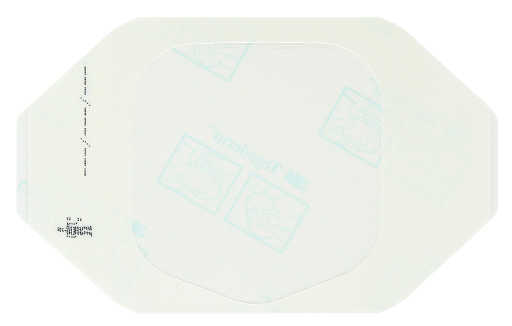 3M Tegaderm läpinäkyvä, kehyksellinen haavakalvo teipillä 10 x 15 cm