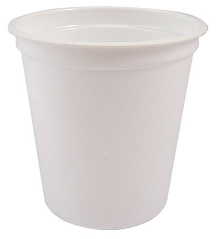 Huhtamäki näytepurkki Ø 75 mm, 210 ml valkoinen PS