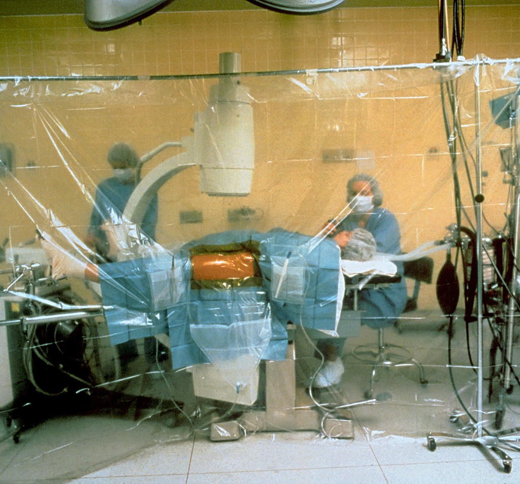 Steri-Drape vertikaaliliina Ioban 320 x 213 cm