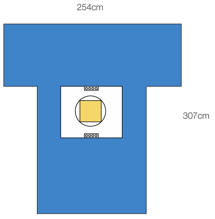 Steri-Drape sektioliina Ioban 254 x 307 cm
