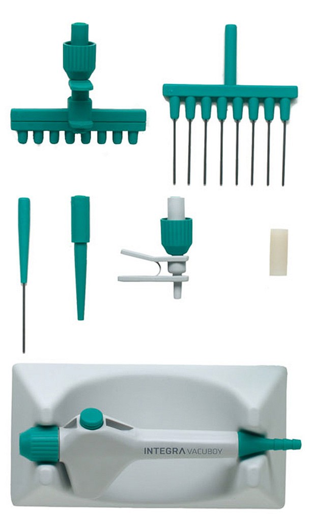 Vacuboy käsiannostelijasetti 6 eri adapteria