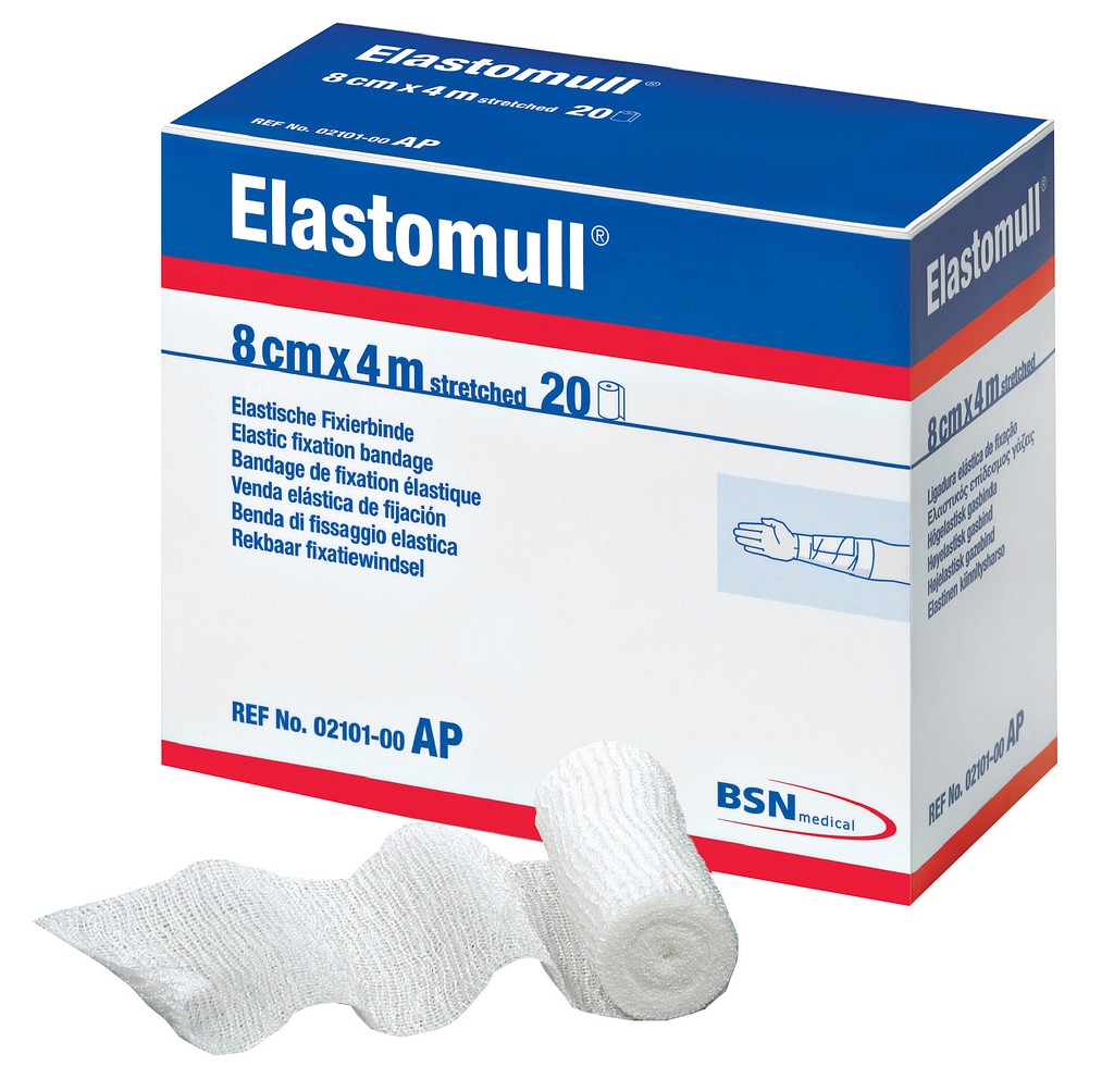 Elastomull elastinen harso 10 cm x 4 m kääreessä