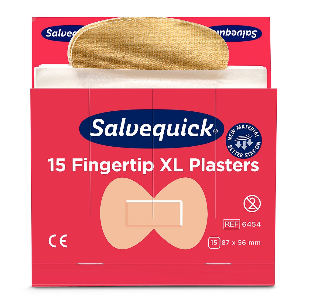 Salvequick-sormenpäälaastari täydennyspakkaus