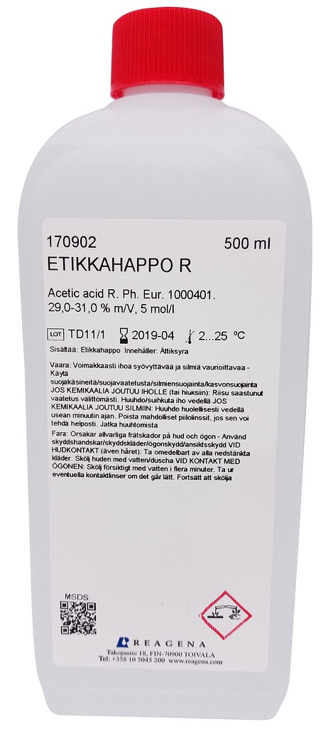 Etikkahappoliuos R 50 ml
