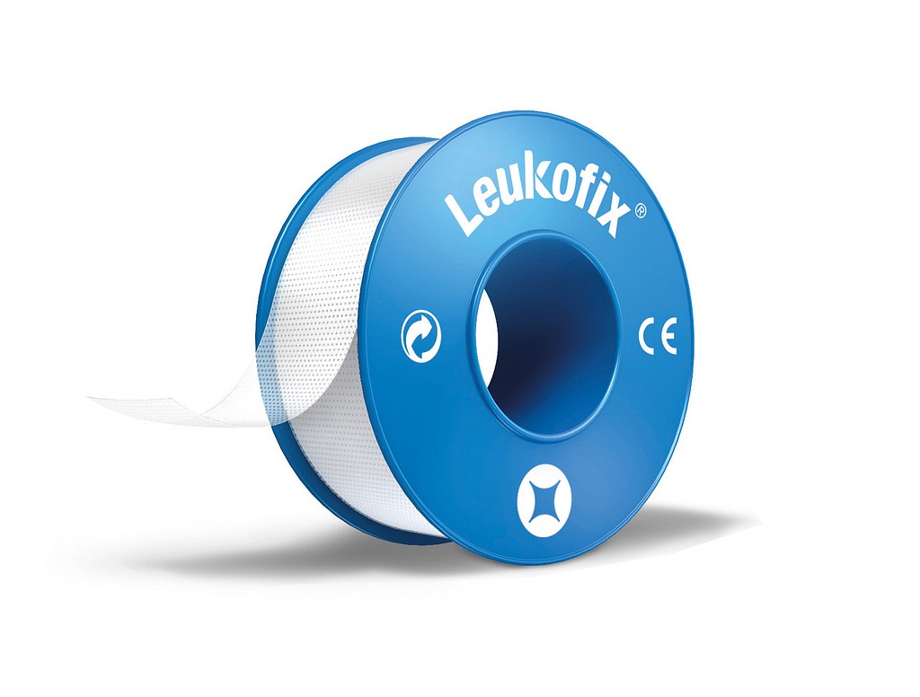 Leukofix kiinnitysteippi ilman kelaa 2,5 cm x 9,2 m