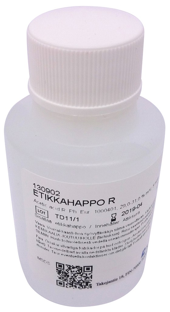 Etikkahappoliuos R 500 ml