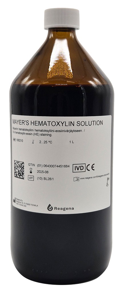 Mayerin hematoksyliini 0,1 % 1 l