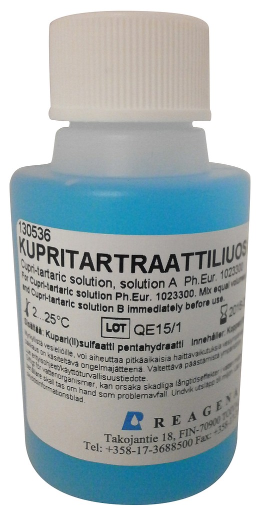 Kupritartraattiliuos R, A -liuos 50 ml