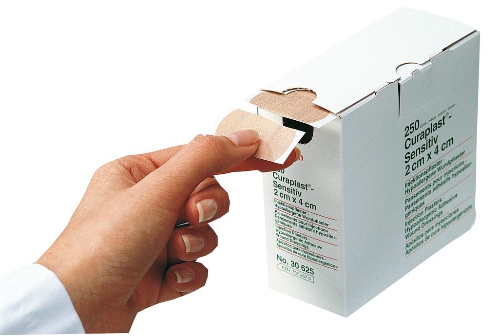 Curaplast-injektiolaastari 2 x 4 cm