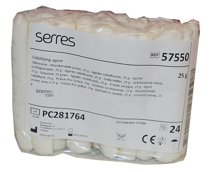 Serres imupussin jähmeäjauhepussi 25 g