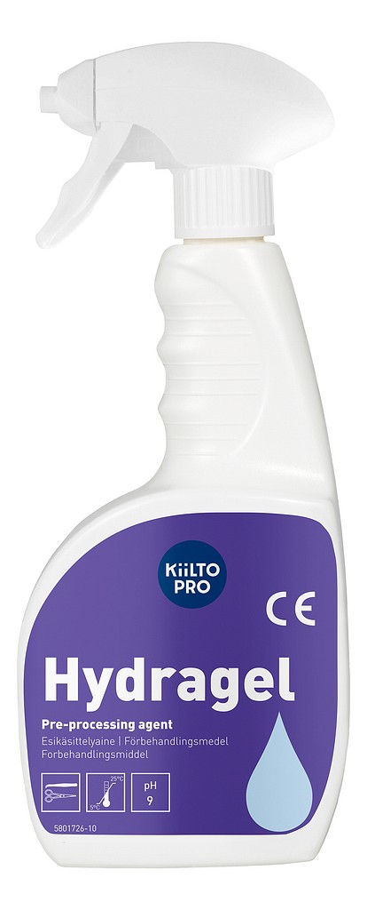 Kiilto Pro Hydragel esikäsittelyaine instrumentit 750 ml