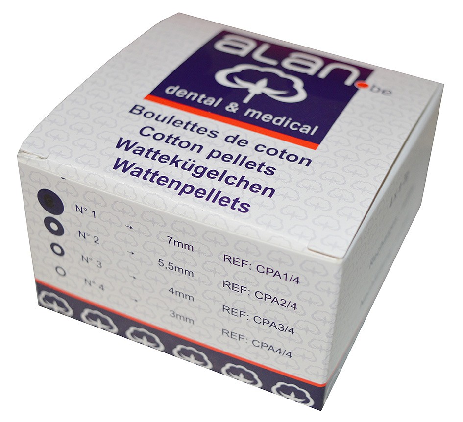 Alan hammashoidon vanupallo nro 3, 4 x 3 g