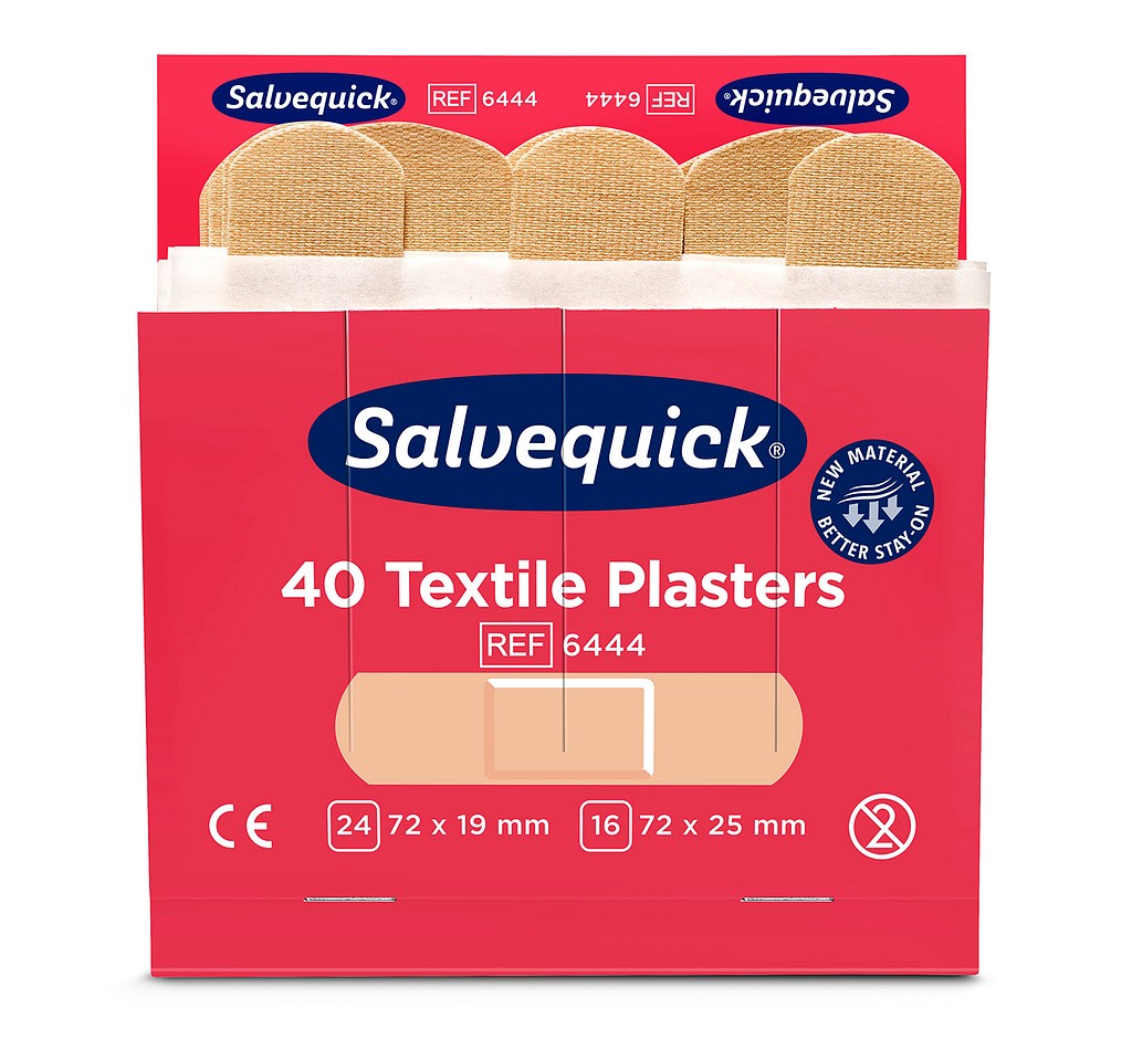 Salvequick-kangaslaastari täydennyspakkaus
