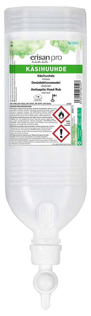 Erisan Pro Käsihuuhde käsidesinfektioaine dispenser 1 l