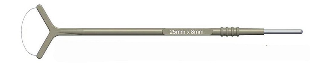 Medstar monopolaari slingaelektrodi 25 x 8 mm, 13 cm