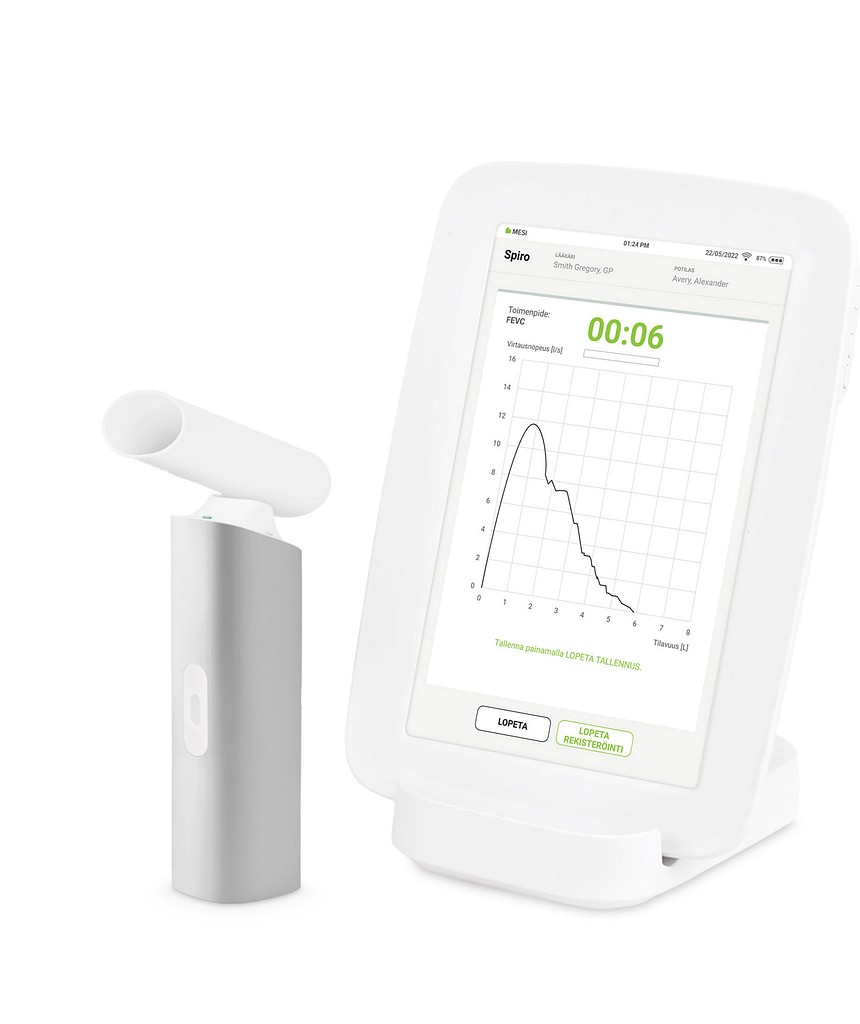 MESI mTABLET SPIRO digitaalinen spirometri
