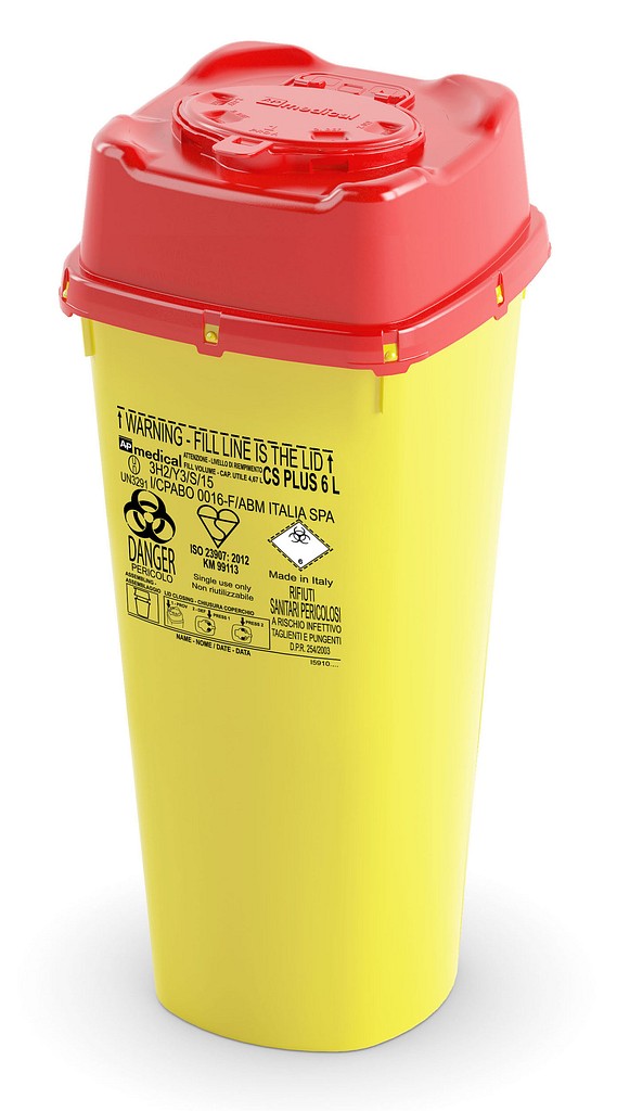 Riskijäteastia CSPlus 6 L