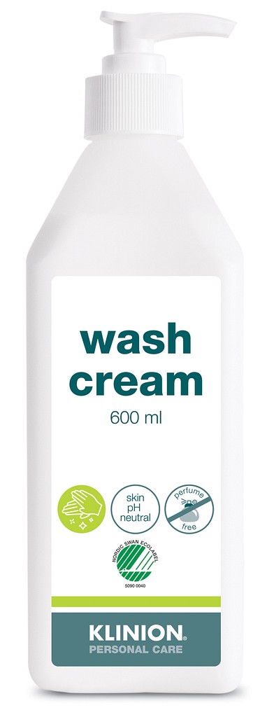 Klinion Wash Cream pesuvoide ppullo 600 ml
