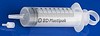 Plastipak, 3-komp. sprøjte, grad/1 ml, kat.ansats, steril, 50/60 ml