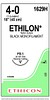 Sutur Ethilon 1629H 4-0 FS-1 45cm sort