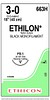 Sutur Ethilon 663H 3-0 FS-1 45cm sort