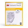 Actisorbplus 25 6,5x9,5cm kol/silver steril