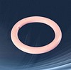 Prolaps Fame, Pessar ring, silikone, hvid, strl 1, steril, 51 mm