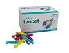 Klinion, Soft fine lancetter ass. farver, steril, 30G (0,31 mm)
