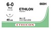 Sutur Ethilon 660H 6-0 FS-3 45cm