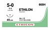 Sutur Ethilon 668H 5-0 M1 45cm