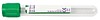 Vacutainer, glas, grøn, lithium-heparin, 7/6 ml