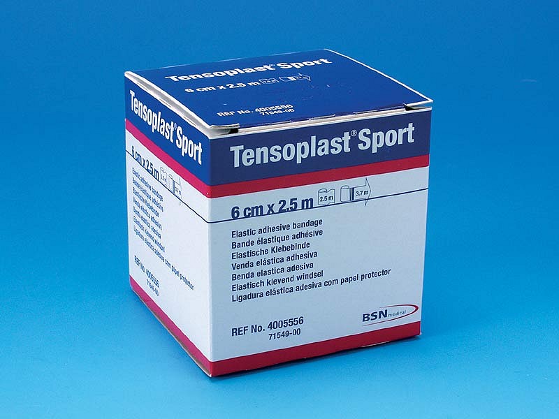 Tensoplast sport 6cmx2,5m elastisk latexfri