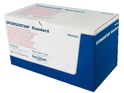 Kompress Spongostan stand 10x50x70mm steril