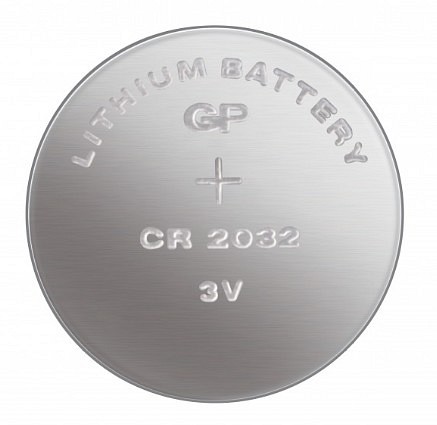 Batteri 3V GP CR2032 1-pack/blister knappcell