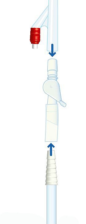 Kateterventil Rüsch vit. Latexfri