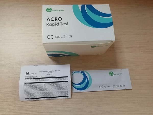 ACRO Biotech, hCG graviditetstest, inkl. kontrol streg, platform