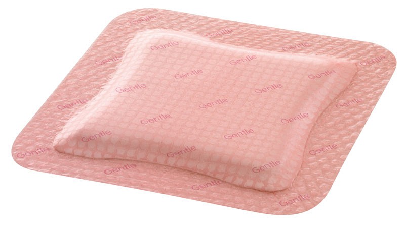Skumförband silikon Allevyn Gentle Border 10x10cm vidhäftande steril