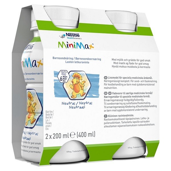 Minimax, børnesondeernæring -drik, 200 ml