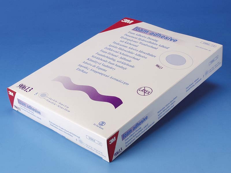 Skumförband Tegaderm Foam Adhesive 14,3x15,6cm vidhäftande steril