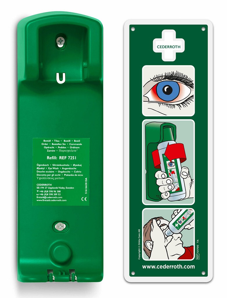 Hållare Till Ögondusch Cederroth