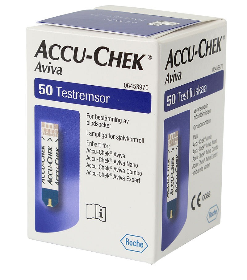 Teststickor Accu-chek aviva 50 st/burk